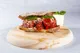 Panino de mandonguilles de vedella amb salsa de tomàquet, ricotta salata i alfàbrega fresca a Balordi Barcelona — thumbnail 2