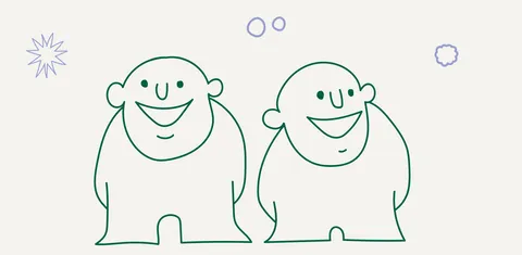 Two Balordi characters — the mascots of Balordi Barcelona